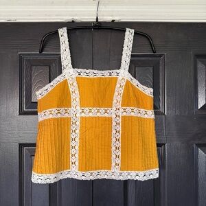 Hunter Bell Womens Willa Top Boho Sz 0